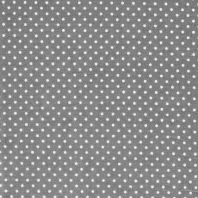 Fabric Hearts 12cm – Grey Spots Polka Dots