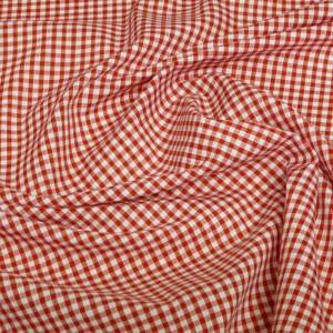 Fabric Hearts 12cm – Red Gingham